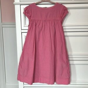 Mini Biden Pink Everyday Corduroy Dress